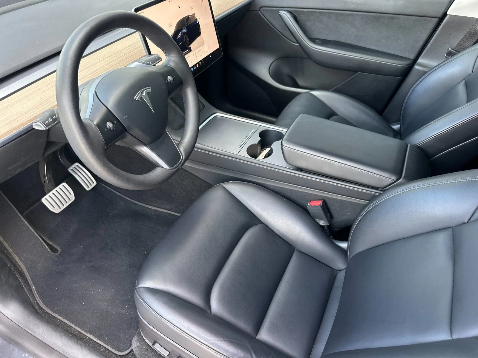 Used 2022 Gray Tesla Performance image 9