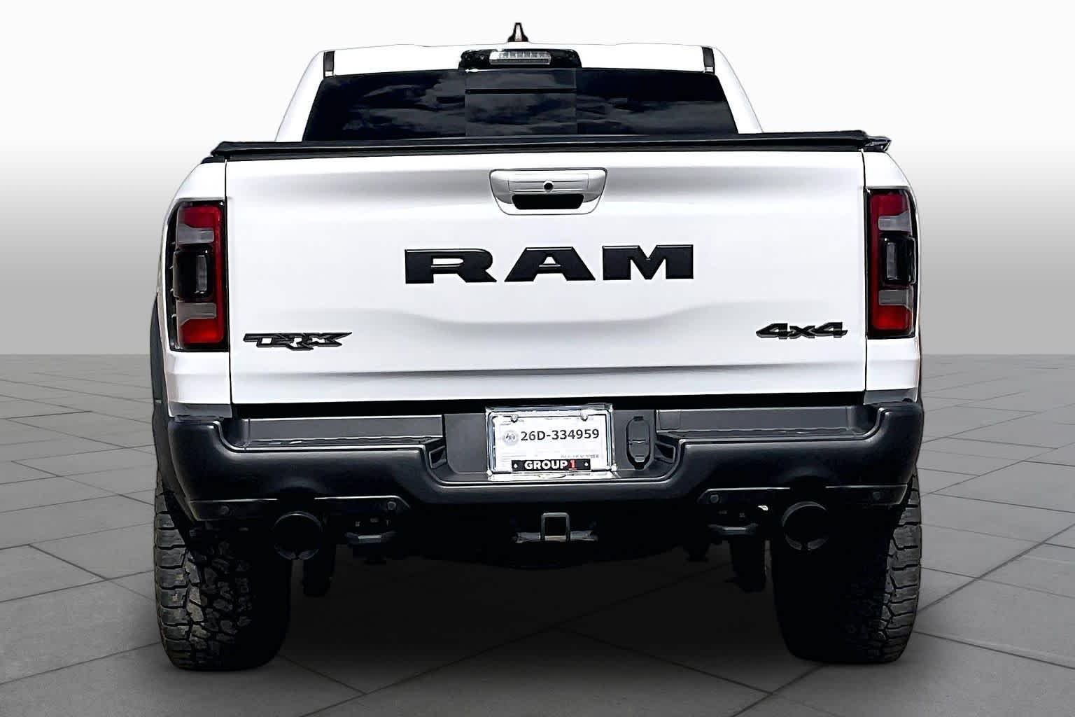 Used 2021 Bright White Clearcoat Ram TRX image 5