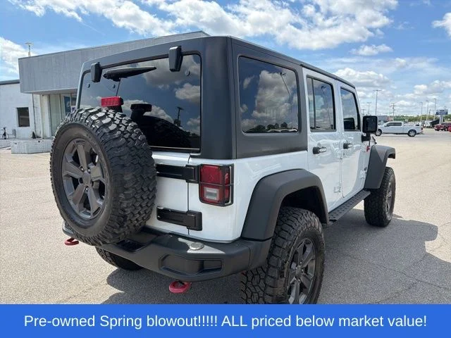 Used 2018 White Jeep Unlimited Rubicon image 14