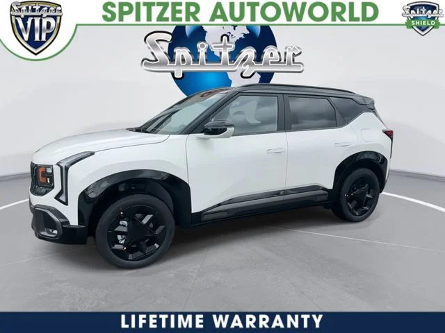 New 2027 Snow White Pearl / Black Roof Kia X-Line image 4