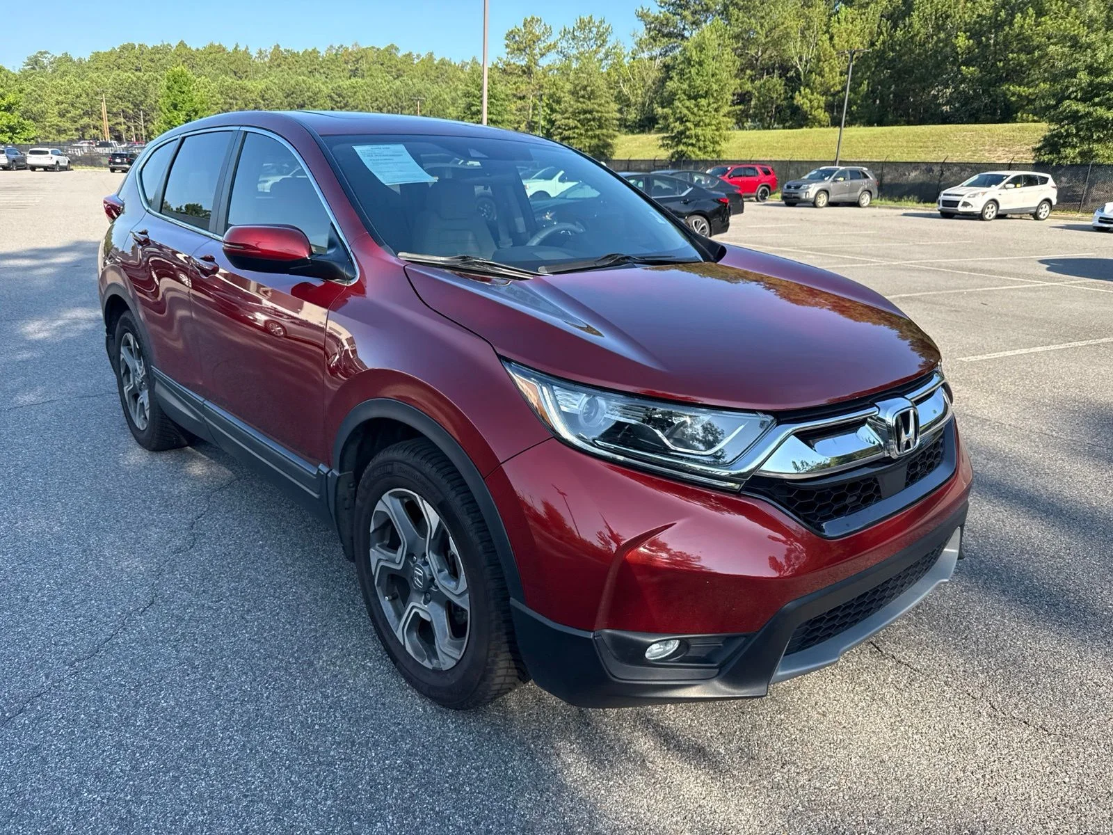 Used 2017 Red Honda EX image 1