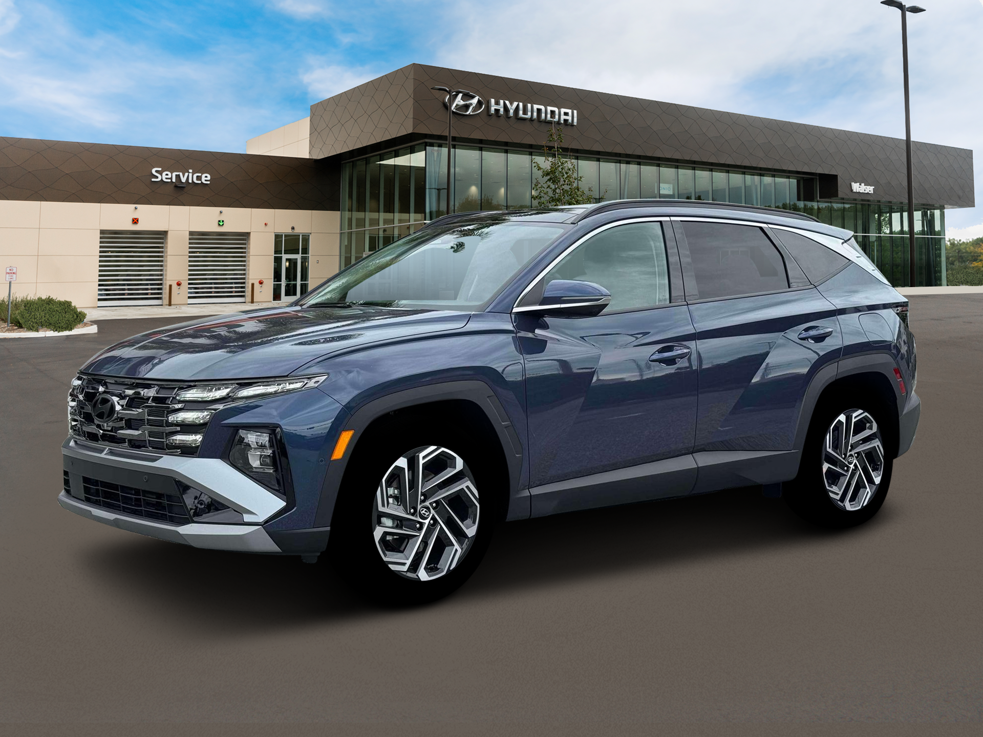 New 2026 Atlantis Blue Hyundai Limited AWD image 22