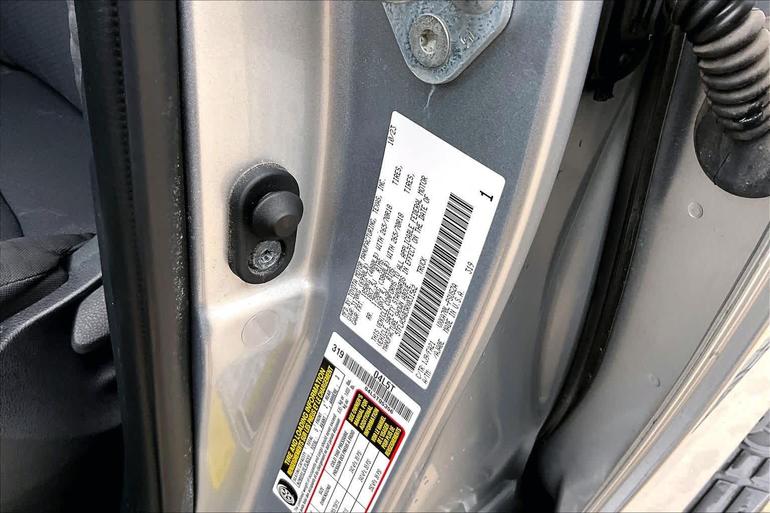 Used 2024 Celestial Silver Metallic Toyota SR5 image 33