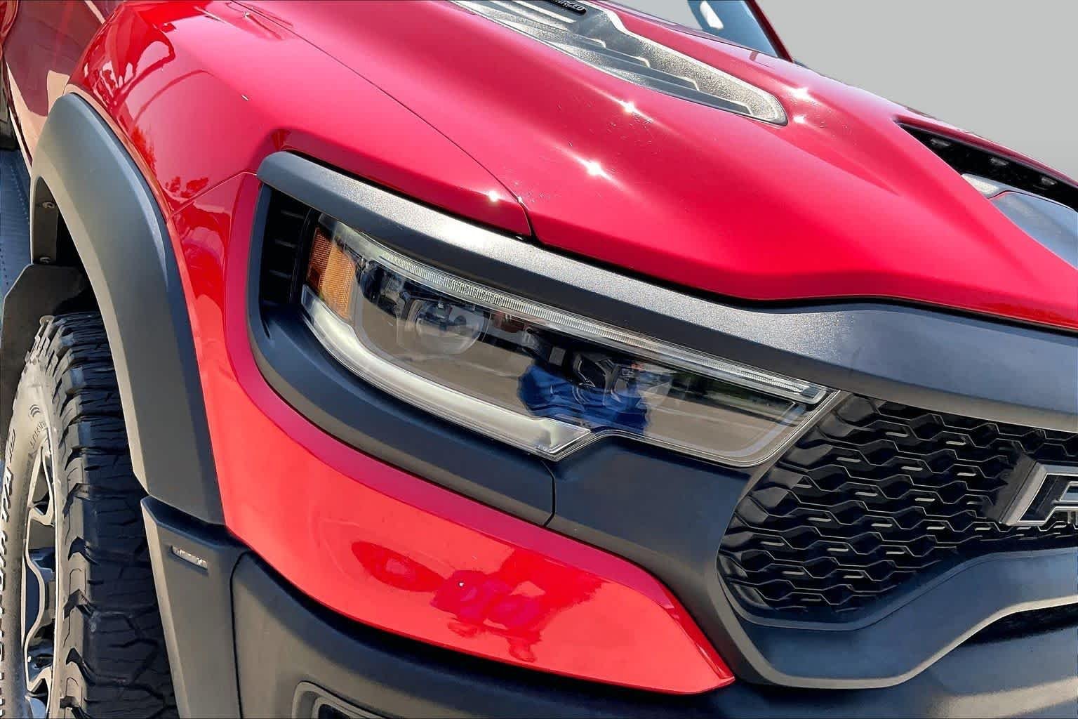 Used 2022 Flame Red Clearcoat Ram TRX image 27