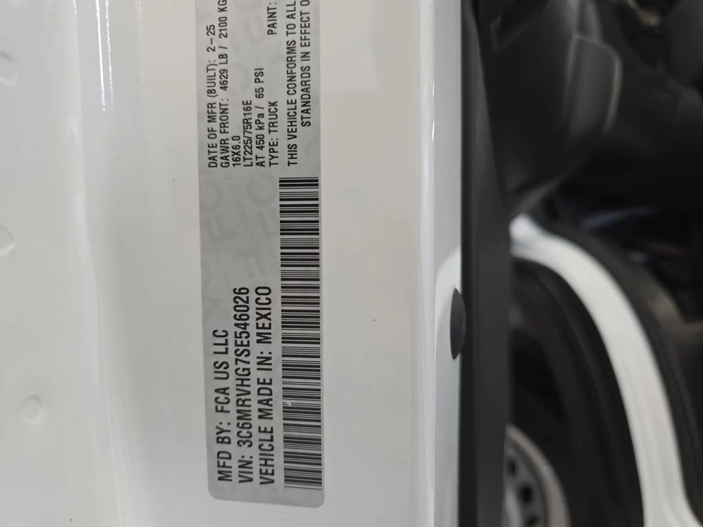 Used 2025 White Ram High Roof image 35