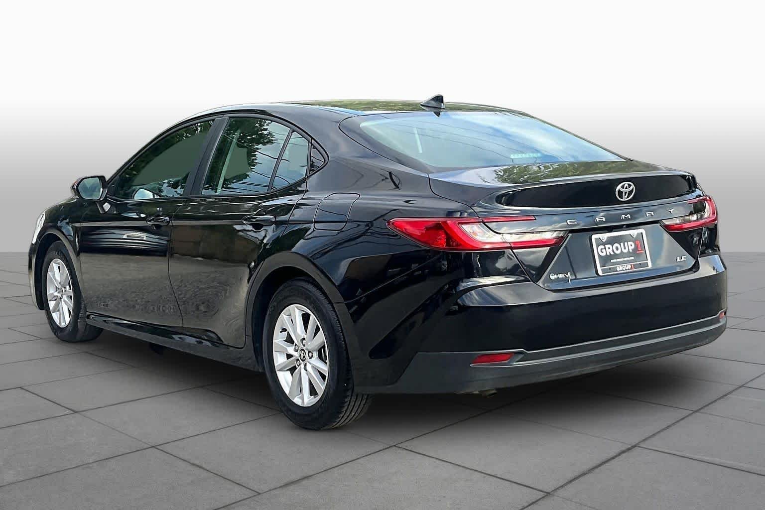 Used 2025 Midnight Black Metallic Toyota LE image 12