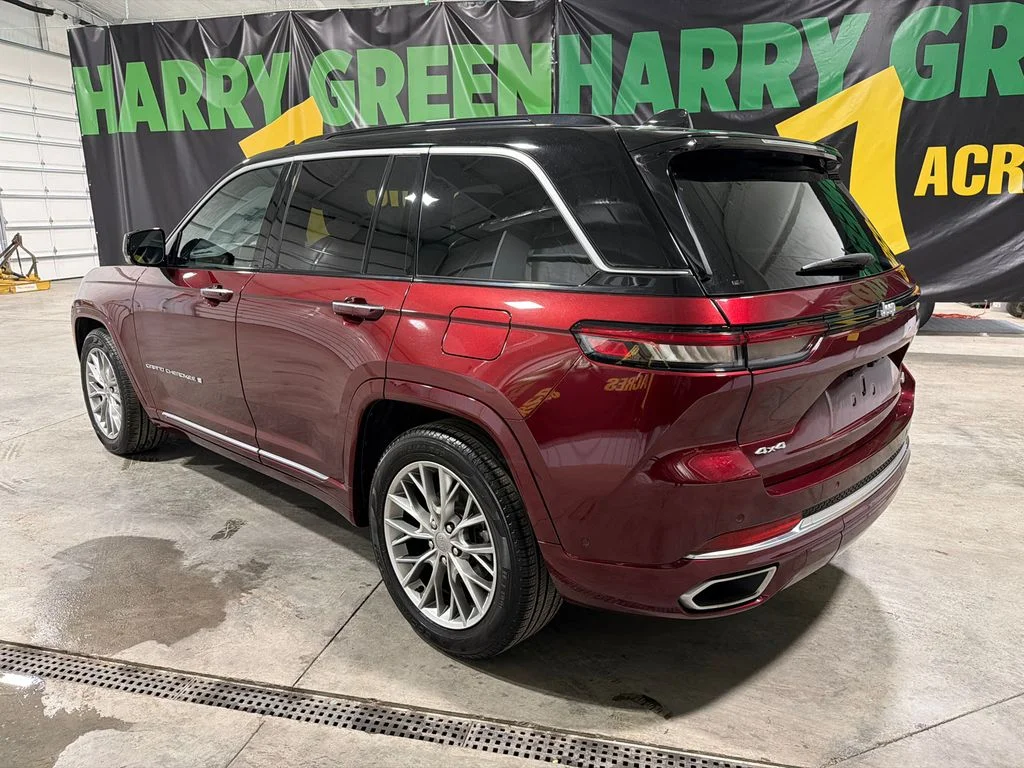 Certified Used 2025 Velvet Red Pearlcoat Jeep Summit image 6