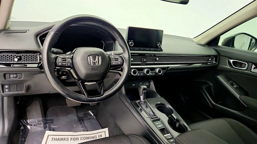 Used 2022 Lunar Silver Metallic Honda EX CVT image 14