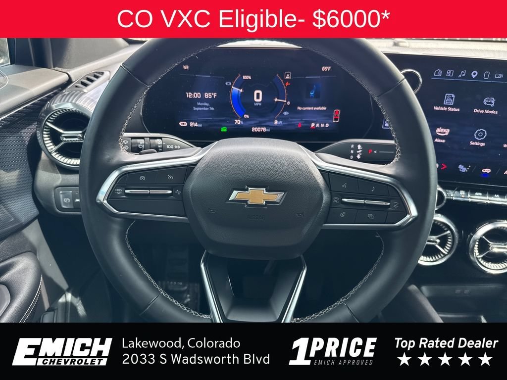 Used 2024 Riptide Blue Metallic Chevrolet LT image 14