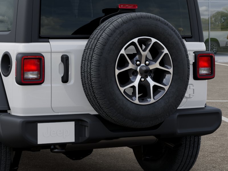 New 2026 Bright White Clear-Coat Exterior Paint Jeep Sport S image 22