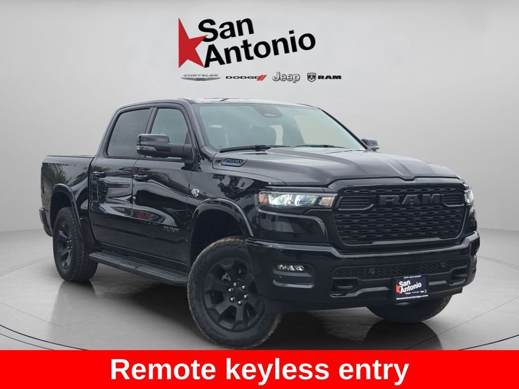 New 2026 Diamond Black Crystal Pearl-Coat Exterior Paint RAM Big Horn/Lone Star image 2