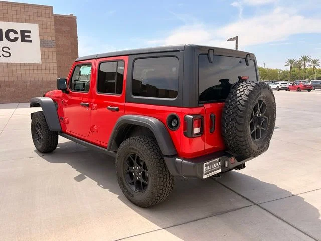 Used 2025 Red Jeep Willys image 7