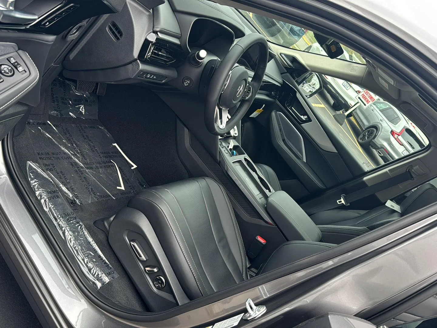 New 2026 Liquid Carbon Metallic Acura SH-AWD w/Tech image 15