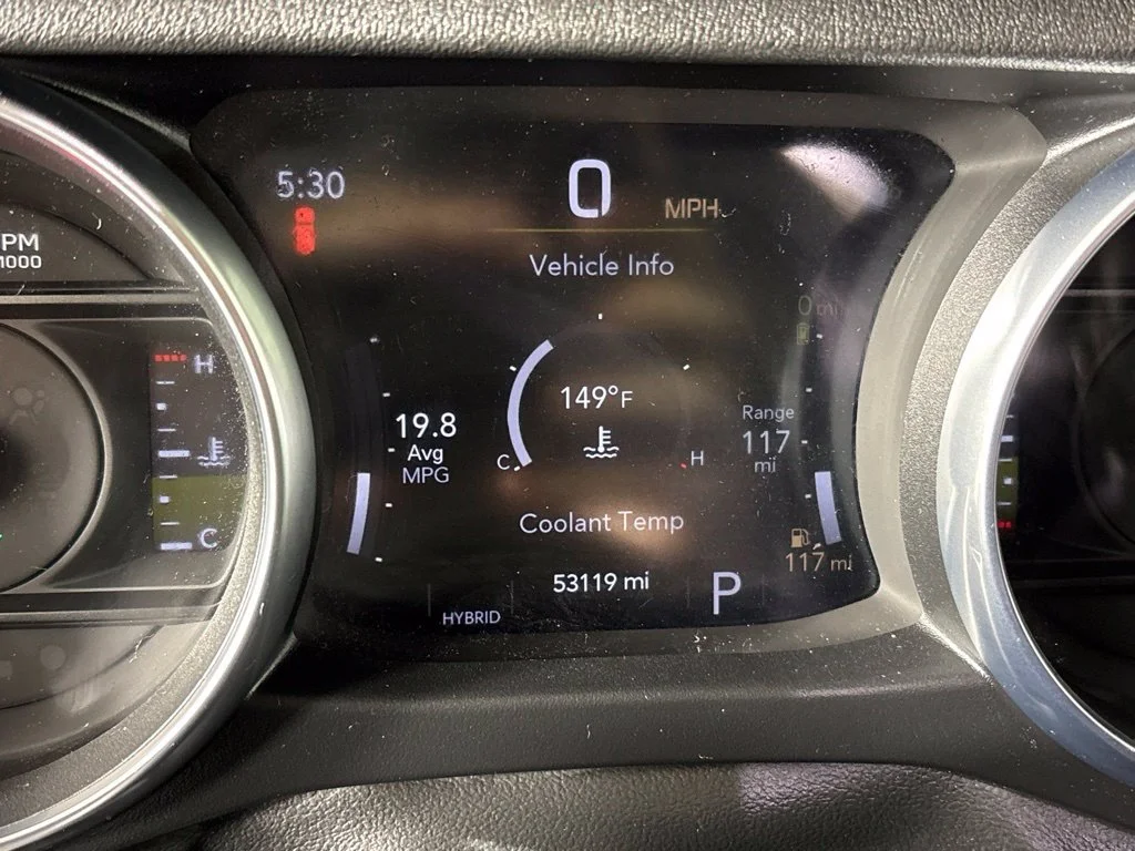Used 2022 Gray Jeep Unlimited Sahara 4xe image 34
