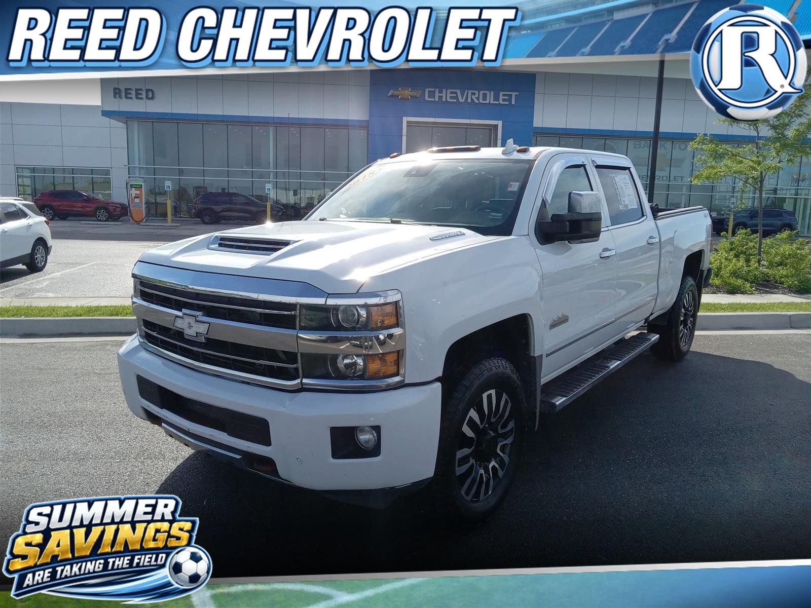 Used 2018 White Chevrolet High Country image 1