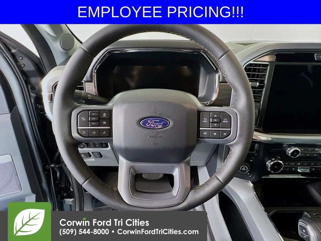 New 2026 Carbonized Gray Metallic Ford Lariat image 8