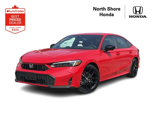 2025 Honda Civic Sport eCVT Sedan Certified Pre-Owned   No Accident