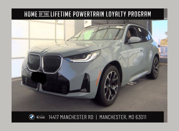 Pre-Owned 2025 BMW X3 30 xDrive 4D Sport Utility in St. Louis