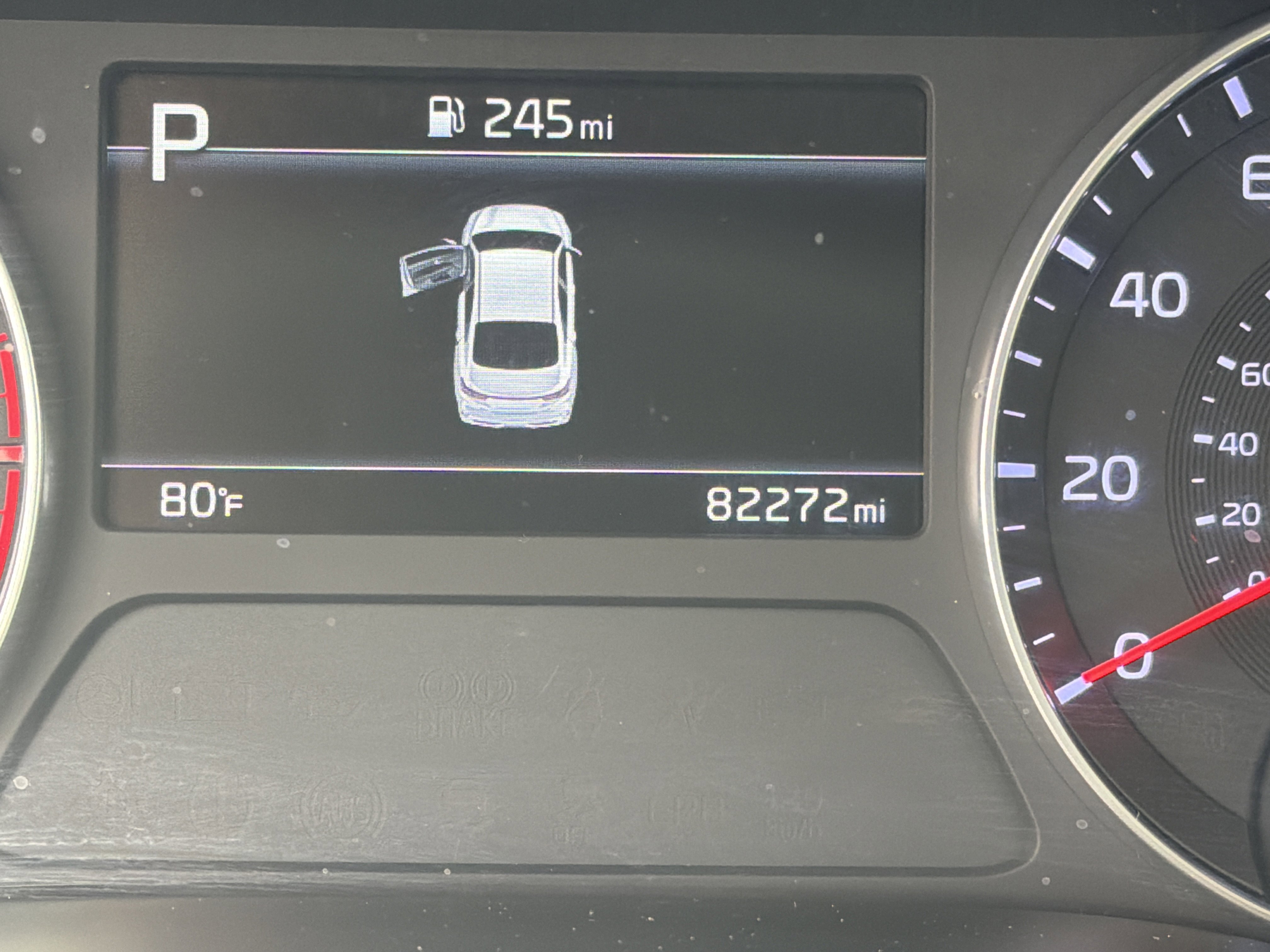 Used 2023 Aurora Black Kia LXS image 29
