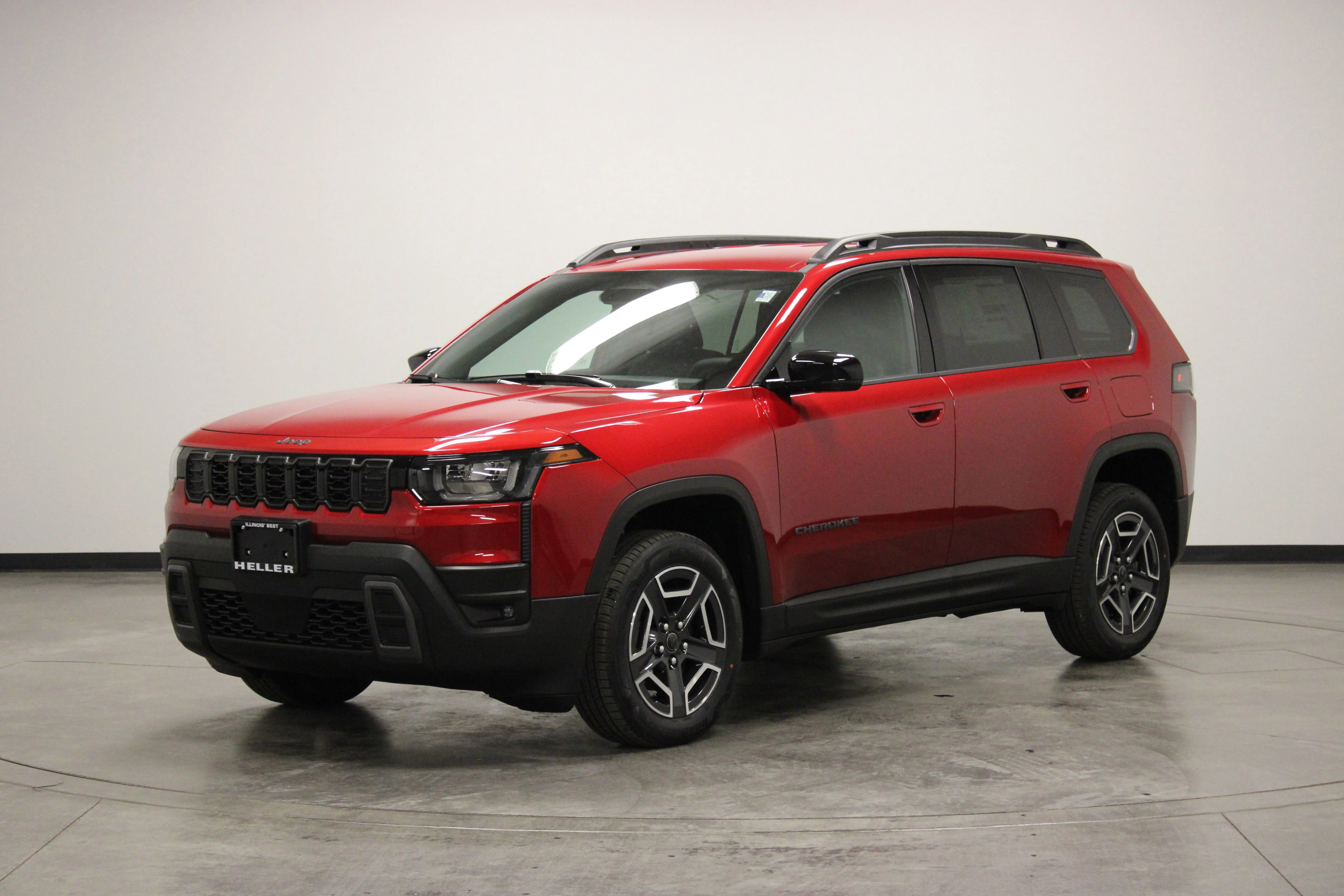 New 2026 Red Hot Pearl-Coat Exterior Paint Jeep Limited image 4