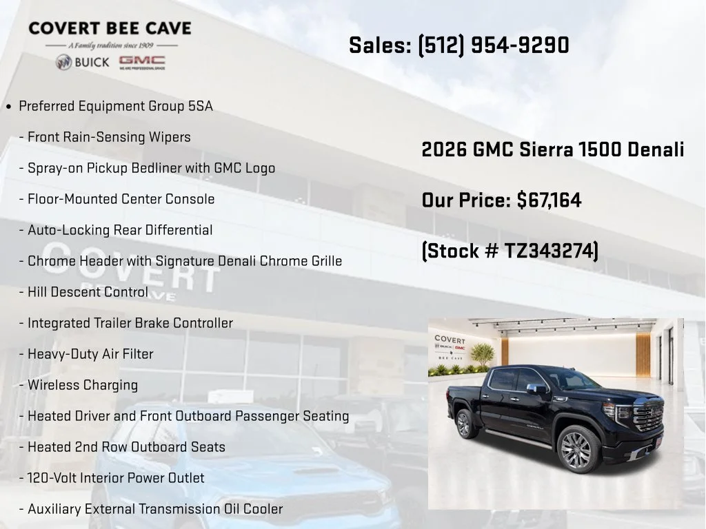 New 2026 Onyx Black GMC Denali image 14