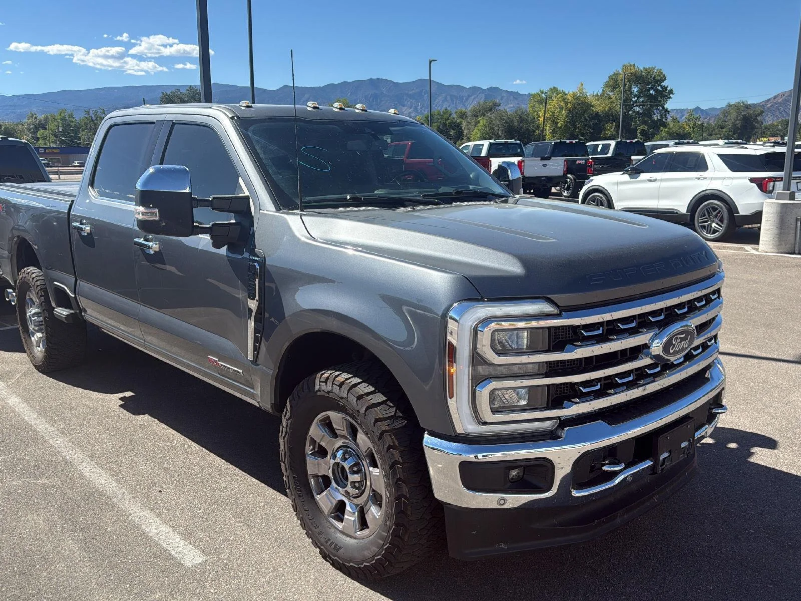 Used 2024 Carbonized Gray Ford Lariat image 3