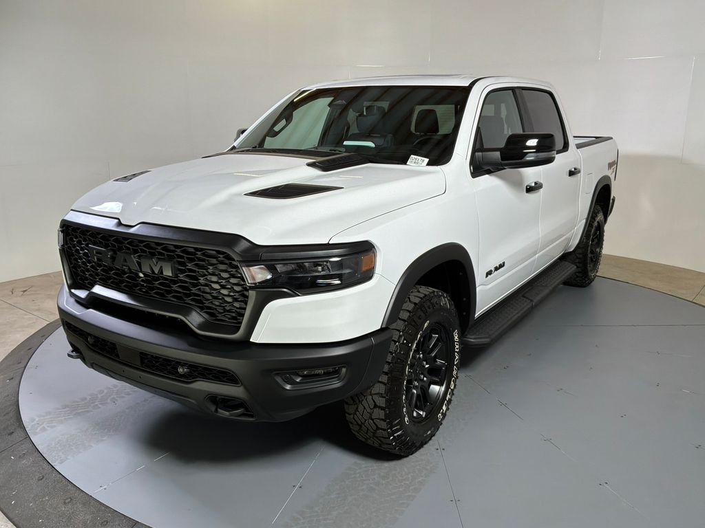 New 2026 Bright White Clear-Coat Exterior Paint RAM Rebel image 1