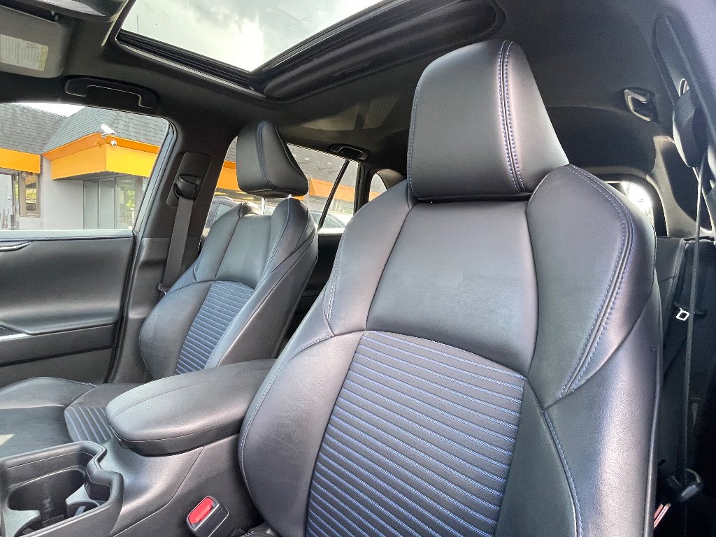 Used 2021 Silver Sky Metallic/Midnight Black Metallic Toyota Hybrid XSE image 14