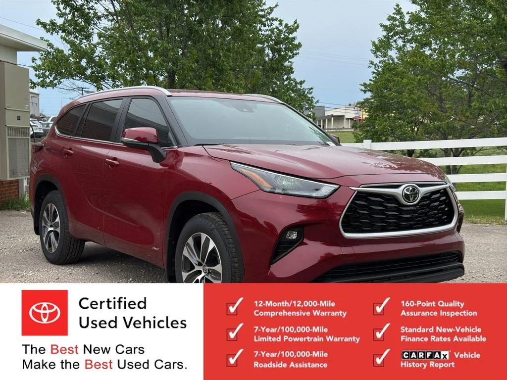 Used 2026 Ruby Flare Pearl Toyota Hybrid XLE image 1