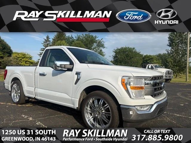 Used 2022 White Ford XLT image 1