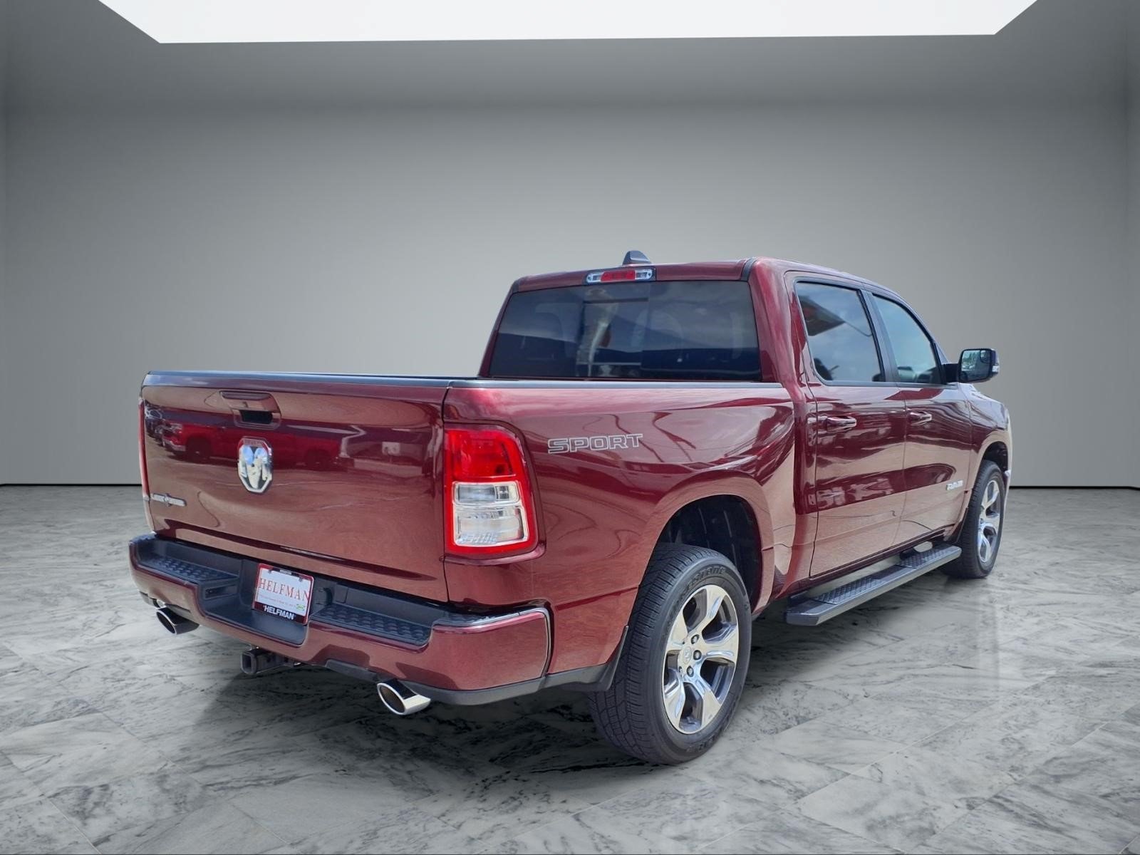 Used 2020 Delmonico Red Pearlcoat Ram Lone Star image 7