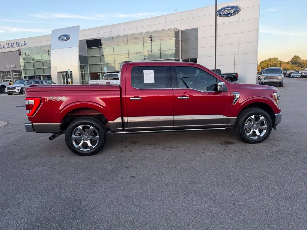 Used 2022 Red Ford King Ranch image 7