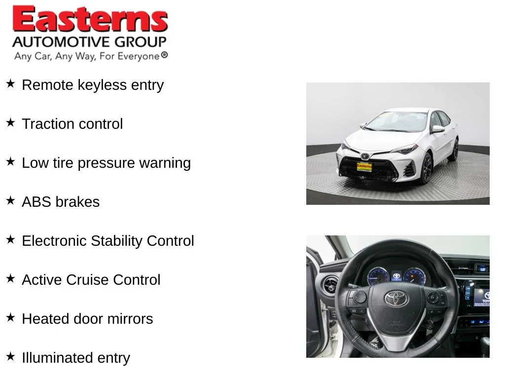 Used 2018 White Toyota SE image 11