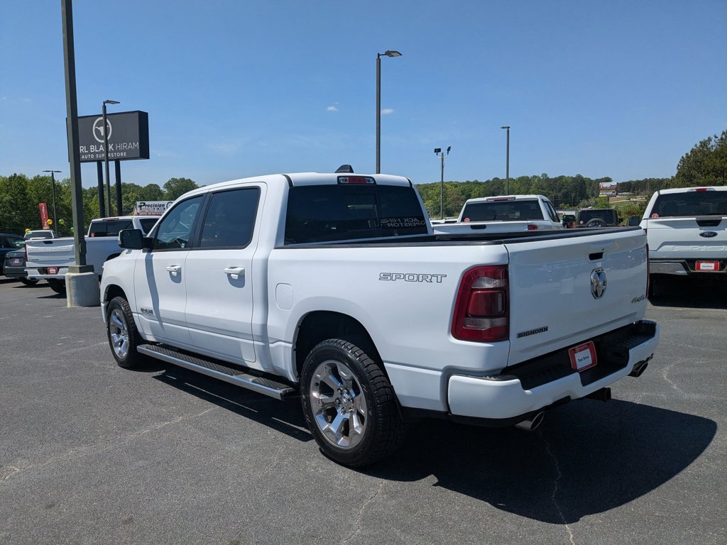Used 2022 Bright White Clearcoat Ram Big Horn image 7