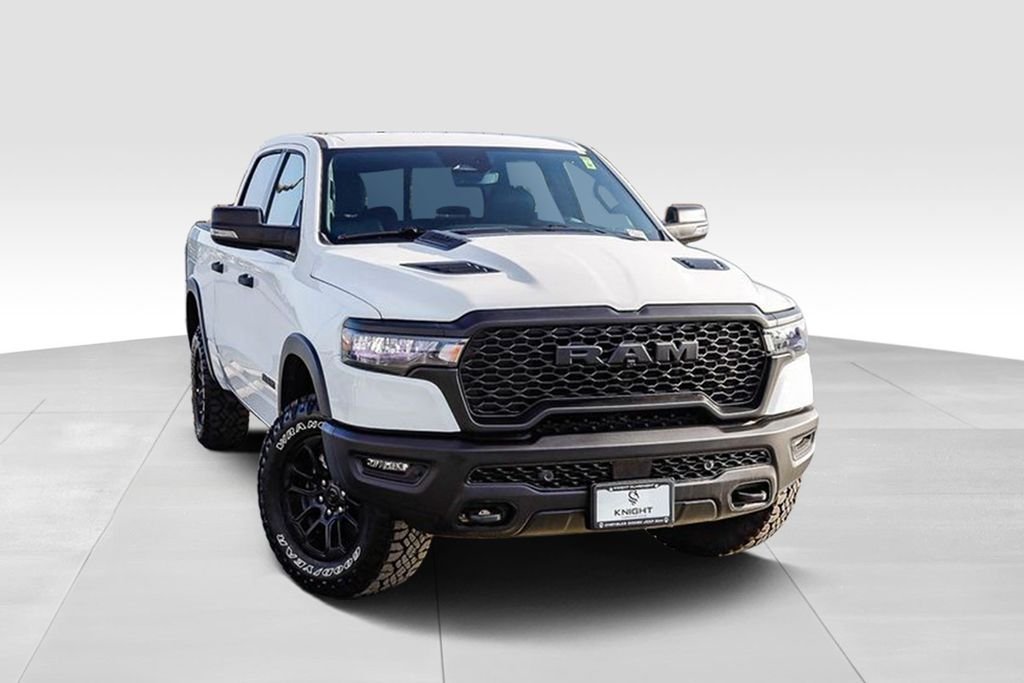 New 2026 Bright White Clearcoat Ram Rebel image 2