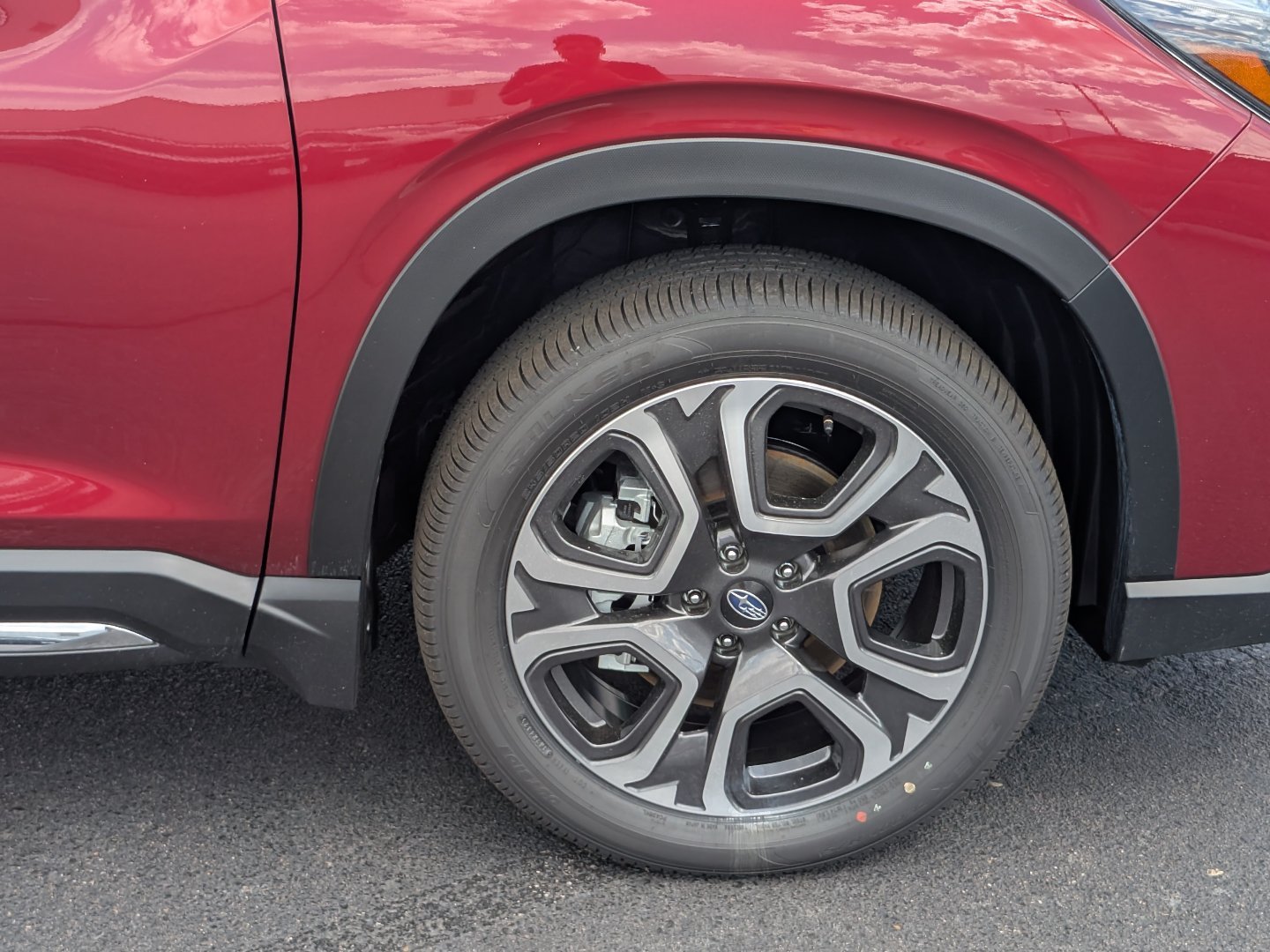 New 2026 CRIMSON RED PEARL Subaru Limited 7-Passenger image 8