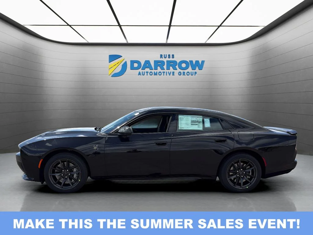 New 2026 Diamond Black Crystal Pearlcoat Dodge Scat Pack Plus image 2