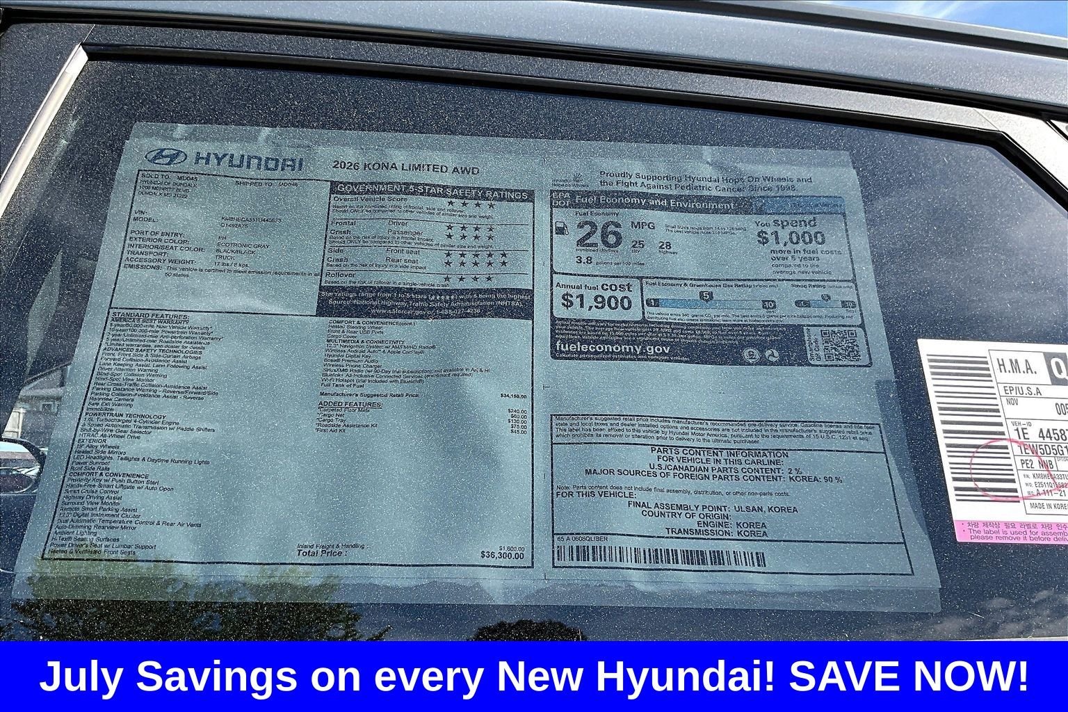 New 2026 Gray Hyundai Limited AWD image 18