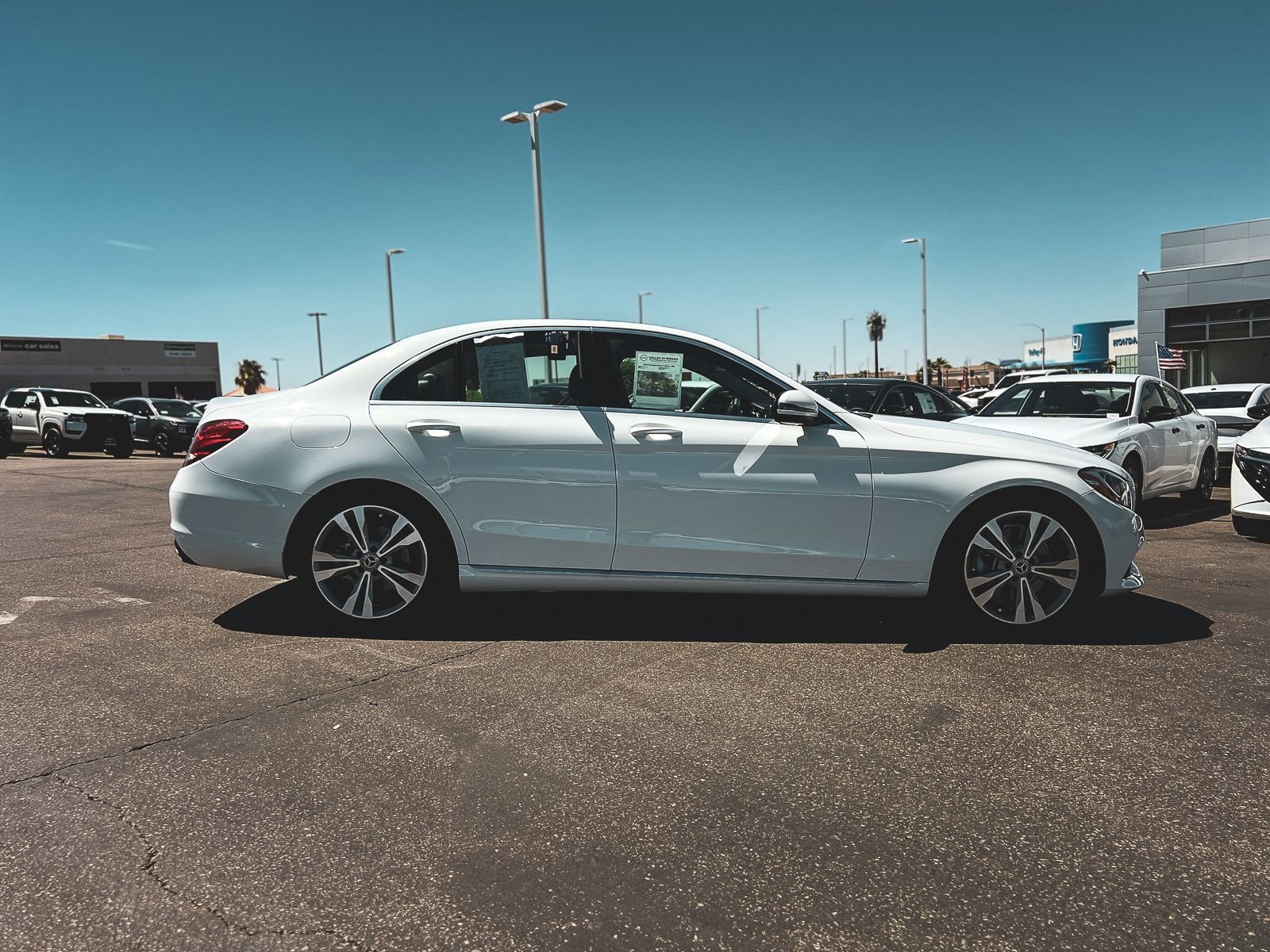 Used 2018 White Mercedes-Benz C 300 image 8