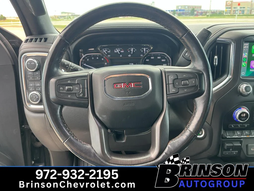 Used 2021 ONYX BLACK GMC AT4 image 11