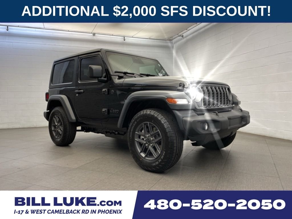 New 2026 Black Clear-Coat Exterior Paint Jeep Sport S image 1