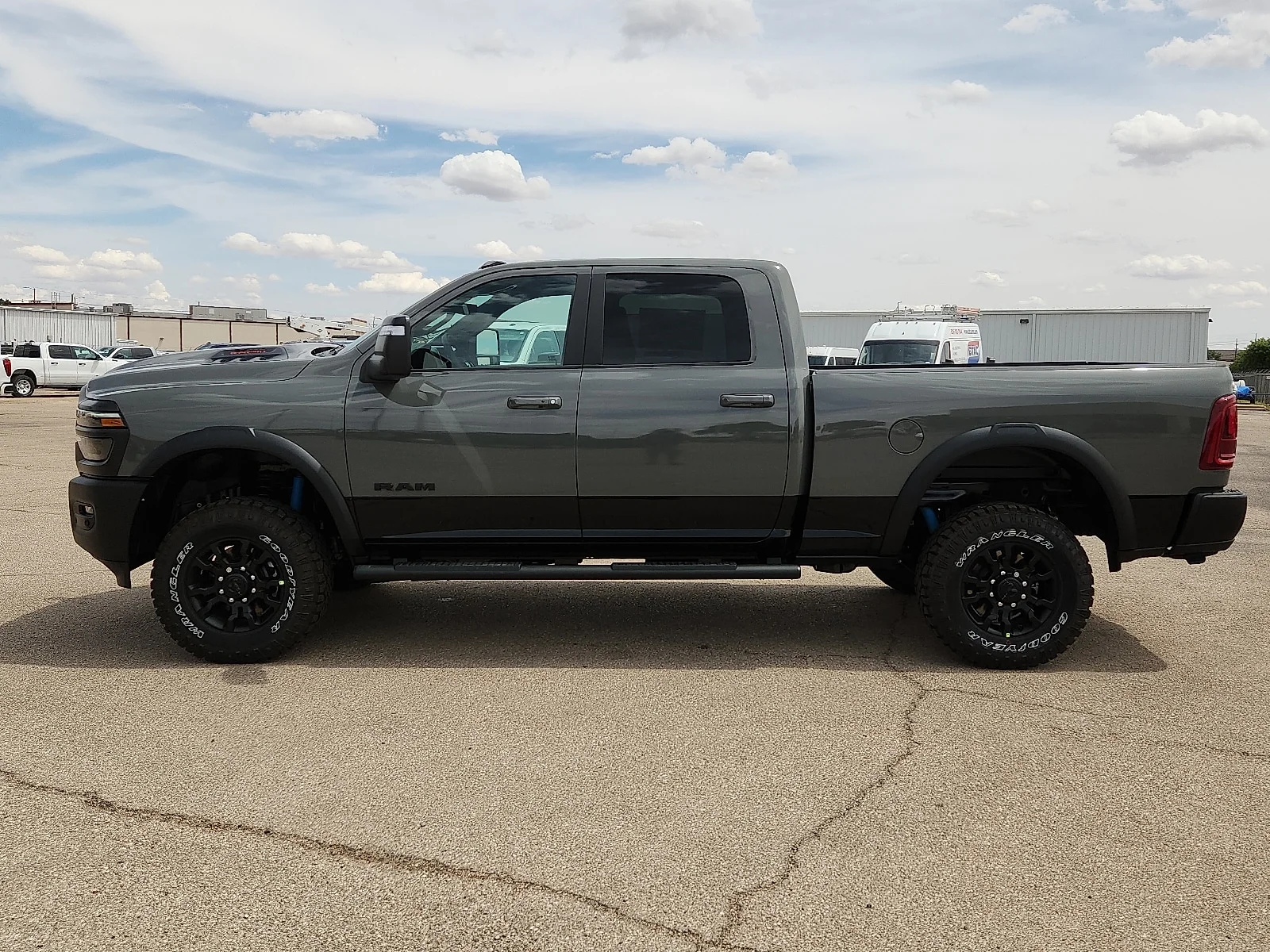 New 2026 Ceramic Gray Clear-Coat  Paint Ram POWER WAGON CREW CAB 4X4 6