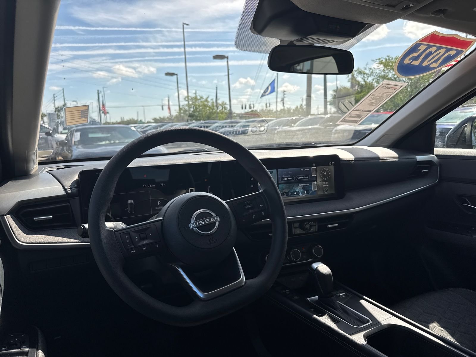 Certified Used 2025 Black Nissan SV image 11