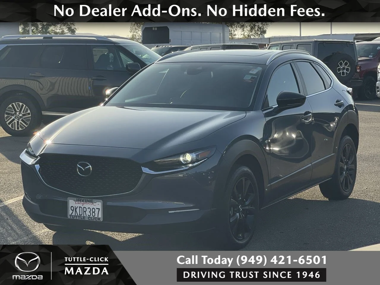 Used 2023 Polymetal Gray Metallic Mazda 2.5 S Carbon Edition image 12