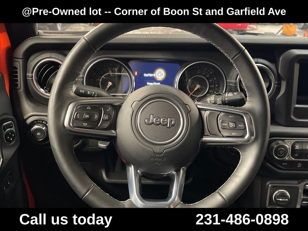 Used 2018 Orange Jeep Unlimited Sahara image 20