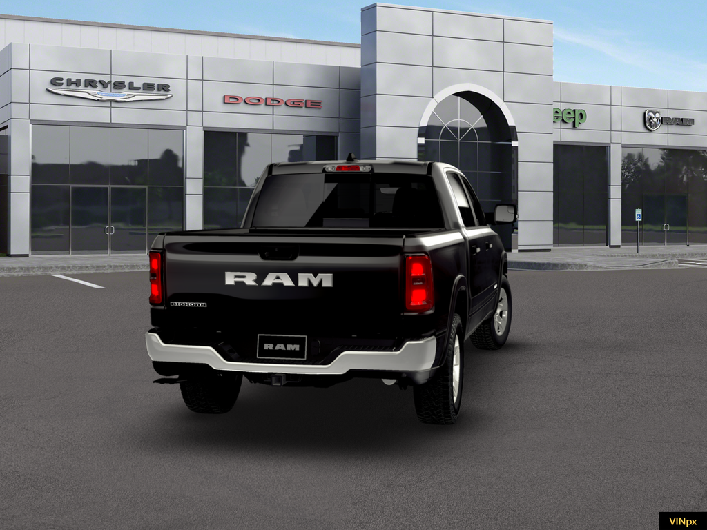 New 2026 Diamond Black Crystal Pearl-Coat Exterior Paint RAM Big Horn/Lone Star image 16