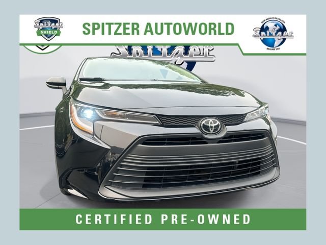 Black 2023 Toyota Corolla Sedan Front-Wheel Drive