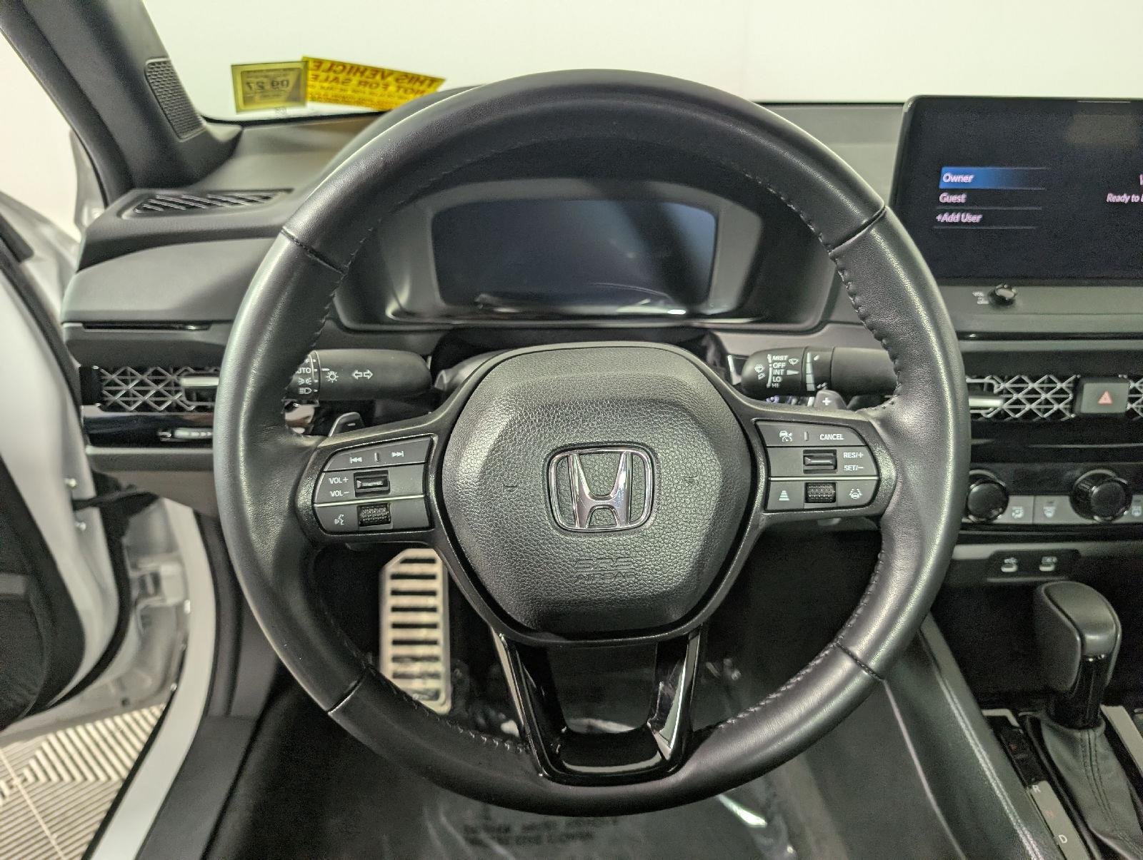 Used 2024 Platinum White Pearl Honda Sport image 14