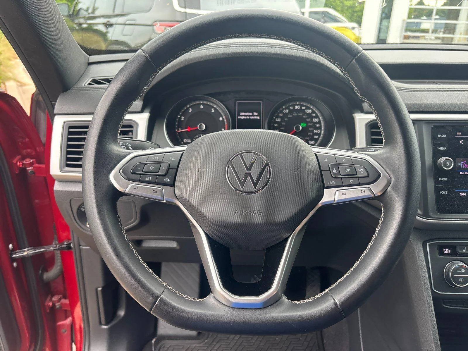 Used 2021 Aurora Red Metallic Volkswagen 3.6L V6 SE w/Technology image 18