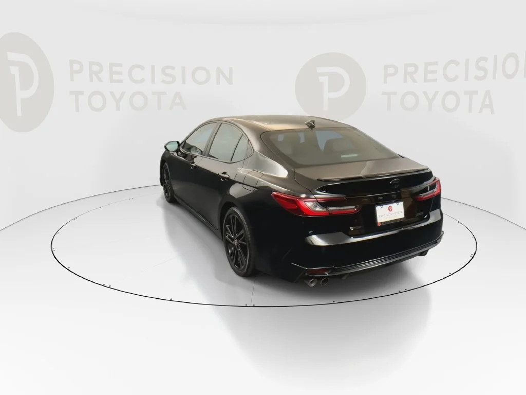 Used 2025 Midnight Black Metallic Toyota XSE image 4